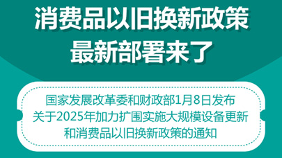 图表：消费品以旧换新政策 最新部署来了